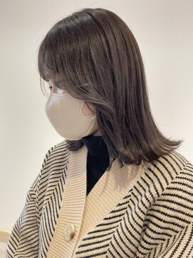 ヨーク(YOKE) 【 YOKE 】ラベンダーベージュエギョモリくびれヘア