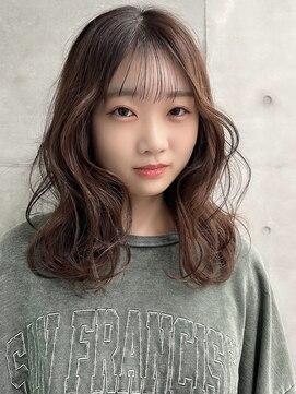 シロク センター南(SHIROKU) ゆる巻き無造作ヘア