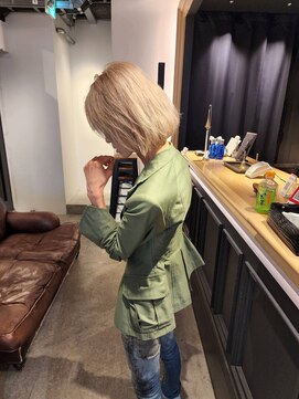 ブロック ジャポン(bloc japon) ホワイトブロンドボブ