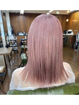 ヘアーサロン リバース(Hair Salon Rebirth) 【防府/Rebirth】ペールピンク