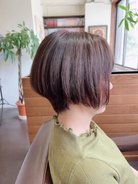 スープレックス ヘアーデザイン(SOUPREX HAIR DESIGN) 大人グラボブ　艶々仕上げ　水素トリートメント　30代 40代 50代