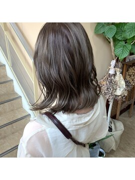 ヘアー コパイン(HAIR COPAIN) グレージュ/オリーブベージュ/イルミナカラー [熊本/髪質改善]