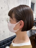 メルシー トータル ブランディング サロン(merci TOTAL BRANDING SALON)&nbsp;ミニボブ/オン眉/グレージュ/merci横浜