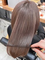 スイート ヘアデザイン(Suite HAIR DESIGN)&nbsp;ピンクミルクティー ブリーチ2回 ボブ