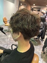 ステレオ ヘアデザイン 安城店(STEREO HAIR DESIGN)&nbsp;レディースショート×スパイラルパーマ(2月)