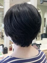 ヘアークリアー 春日部 大人可愛いナチュラルショートスタイル/30代40代50代/春日部