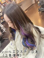 ディー エメ(D-aimer-)&nbsp;インナーメッシュエクステ　２色使用（追加料金ナシ）