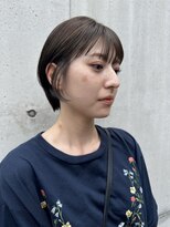 ソルトウォーター(SALT WATER) マッシュショート インナーカラー