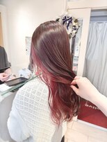 テトラ バイ ネオリーブ 横浜西口店(tetra by neolive)&nbsp;チョコレートブラウン×インナーカラー＊*【横浜】