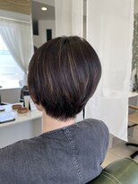 ミント(minto)&nbsp;白髪ぼかし/ショート/ショートヘア/ハイライト