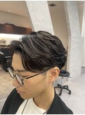 毛流れパーマ
