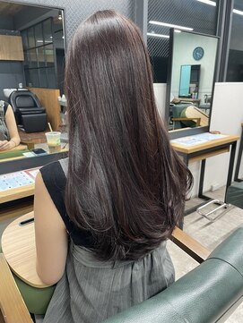 ロフティー 清澄白河(LOFTY) ロングレイヤー/チョコレートブラウン/髪質改善/清澄白河/錦糸町