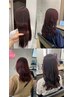 【SHINO指名限定】暖色カラー限定〈 カット+カラー+前処理ケア 〉