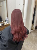 アジールヘア 北千住駅西口店(agir hair)&nbsp;ピンクカラー　暖色カラー