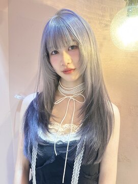 セシル(SECYL) 【Mika】 ウルフレイヤー ラベンダールーツカラー
