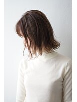 シカタ シーカ 鎌倉(CICATA/ShIKA.)&nbsp;ナチュラルグラデハイライト×ベージュブラウン×軽めボブ