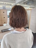 キャパジャストヘアー(CAPA just hair)&nbsp;伸ばしかけボブ・ウェーブパーマ