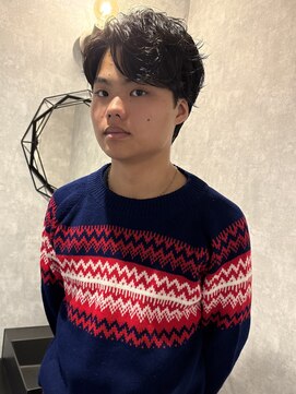 アビー(ABEY) フェザーショート/刈り上げなし/スパイラルパーマ