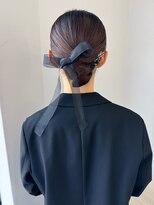 ウィークエンド(WeekenD)&nbsp;シアーリボンタイトシニヨン