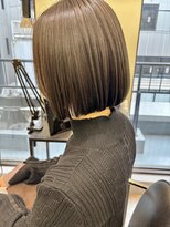 バッカ 横浜桜木町店(BACCA)&nbsp;切りっぱなし　ボブ　前髪なし