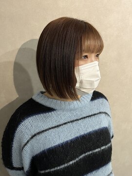 アルレン(Allen) 切りっぱなしボブ　フェイスフレーミング　宇都宮