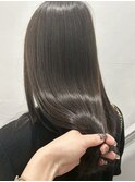 オリーブグレー/イヤリングカラーダブルカラーブリーチ白髪染め