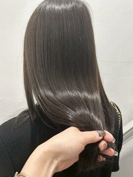 クロト(Clotho) オリーブグレー/イヤリングカラーダブルカラーブリーチ白髪染め