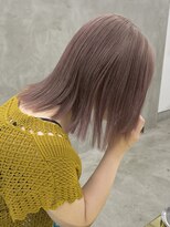 ミーム 原宿 表参道(meme)&nbsp;☆ハイトーンブリーチミルクティーカラーホワイトベージュカラー