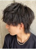 初めてのパーマでも◎ラフな質感が人気のシャドウパーマ