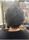ショートボブパーマ