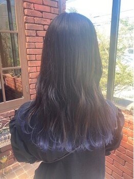 アルファレイズゼロ(alphareiz zero)の写真/“透明感”と“ツヤ感”が手に入るデザインカラーをしてみませんか?魅力を引き出すカラーをご提案◎