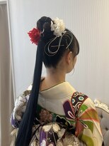 アン スタジオ(ann studio) タイトポニースタイル♪