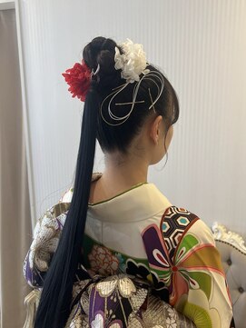 アン スタジオ(ann studio) タイトポニースタイル♪