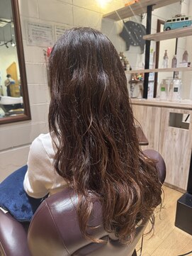 チアー ヘアリラクゼーション(cheer HAIRRELAXATION) パーマ風ロング