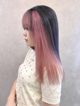 ロンド レア 天神大名店(Lond Le’a) 黒髪カタログ/オリーブグレー/ココアベージュ/小顔に見せるヘア