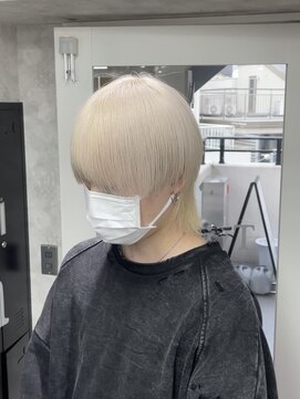 ティアム 渋谷店(Tiam shibuya) ハイライト/マッシュパーマ/ウルフ/アッシュブラック/渋谷駅