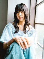 リュープリエ 笹塚(Lieu plie)&nbsp;重めロングスタイル/ 地毛風のナチュラルブラウン