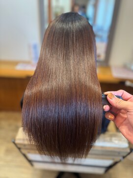 理想のツヤ髪に！髪質改善プレミアムストレート