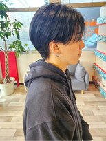 リップソウル(RIP SOUL)&nbsp;《RIP SOUL》黒髪 シースルーラウンドマッシュ