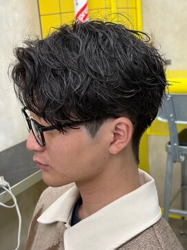 ラフシャドウパーマ