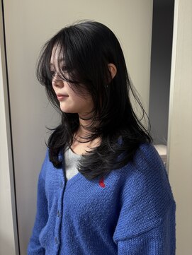 エクテ(ecouter) グレージュ*ロングレイヤー