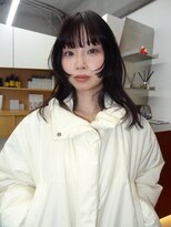 ヌーヴ(Nu:v)&nbsp;顔まわりカット/ラベンダーグレージュ