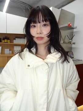 ヌーヴ(Nu:v) 顔まわりカット/ラベンダーグレージュ