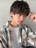 リヤン 表参道(lyann)&nbsp;ニュアンスパーマフェザーショート大人束感フェザーパーマa