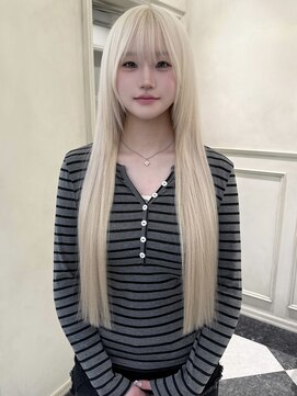 メルトトウキョウ(melt.tokyo) インナーカラー/トリートメント/デザインカラー/ペールピンク