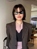 ハンク 表参道(Hank.)&nbsp;透け感ベージュボブ