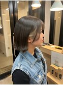 インナーカラー　髪質改善トリートメント