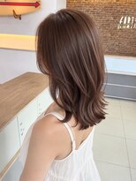 アース 熊本光の森店(HAIR&MAKE EARTH) 外はねくびれミディアム