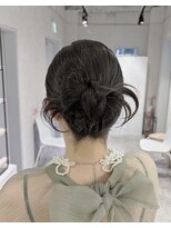 キートス(Kiitos) 【カチモリ】結婚式ヘアセット/お呼ばれヘア/ヘアアレンジ