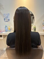ココシア(Cocosia)&nbsp;スーパーロング×さらさら縮毛矯正×オリーブカラー